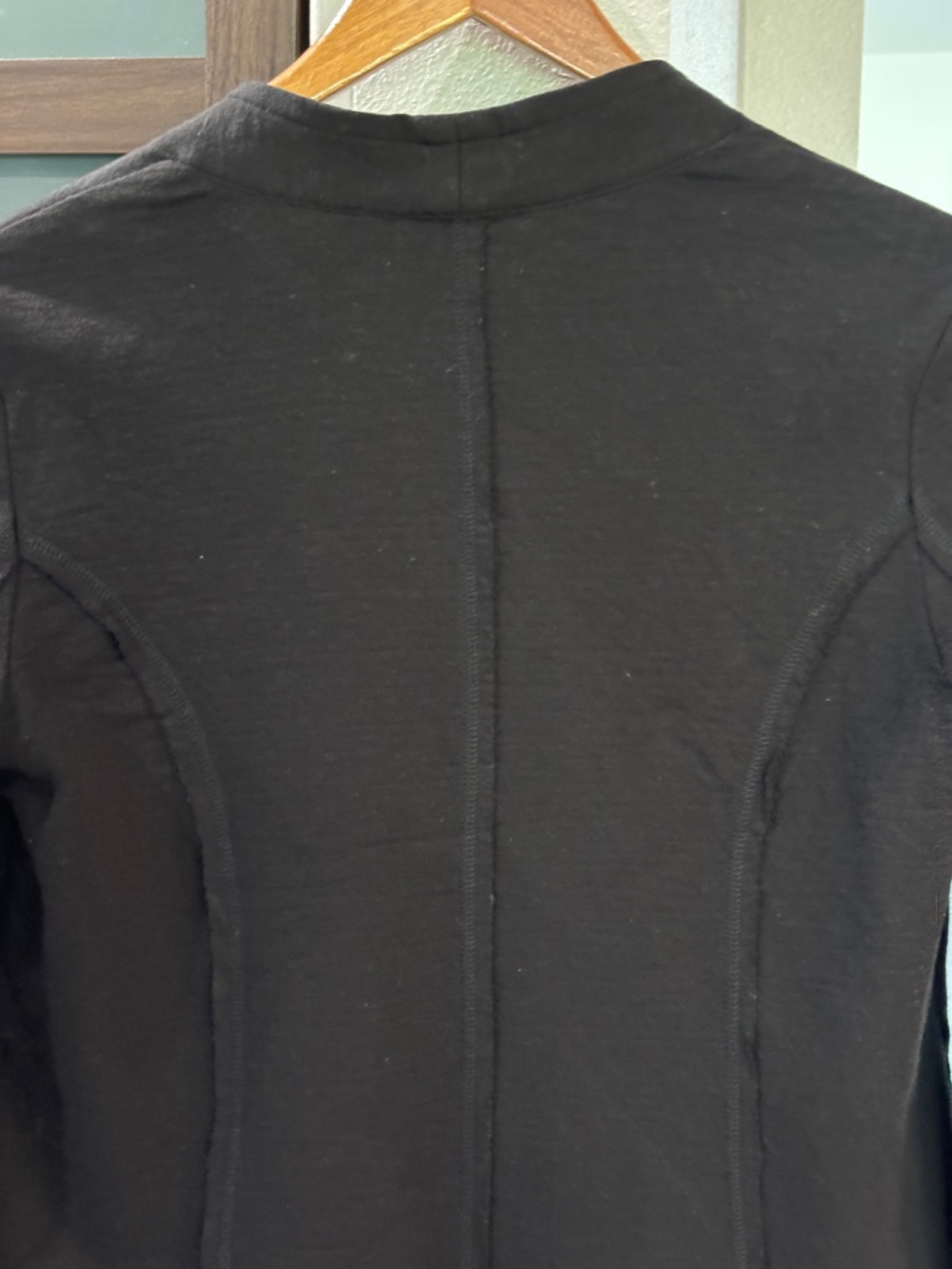 Caslon Single-button Knit Blazer - Black XS - Picture 7 of 10